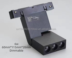 Projecteurs LED magnétiques dimmables 12W de haute qualité, corps en aluminium, Ra90 24, 120x115x20mm, angle de faisceau moderne, pour salon, garantie 3 ans, 600 - Product Image 1
