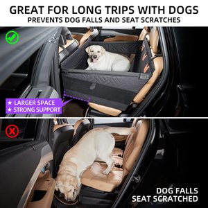 Nouvelle conception, housse de siège avant de voiture résistante pour l'été, tapis de voyage pour animaux de compagnie, hamac pour chien, design moderne pour chiens - Product Image 2