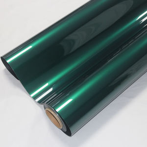 <span class=keywords><strong>Film</strong></span> de protection auto-adhésif en PVC sans bulles d'air, couleur vert chasseur, effet cristal brillant, changeant de couleur, pour carrosserie de voiture - Product Image 5