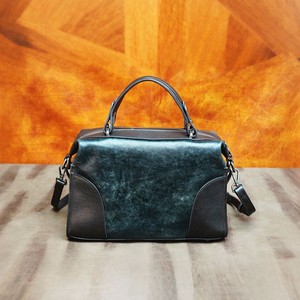 Bolso Ando Vintage de Cuero Genuino, Bolso de Hombro Grande para Mujer, Bolso de Mano con Asa Superior y Correa Cruzada - Product Image 2