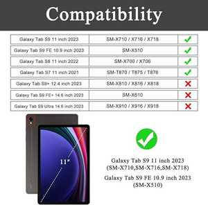 ฟิล์มป้องกันหน้าจอกระจกเทมเปอร์11 "สำหรับ Samsung Galaxy Tab S9 / S8 / S7 - Product Image 2