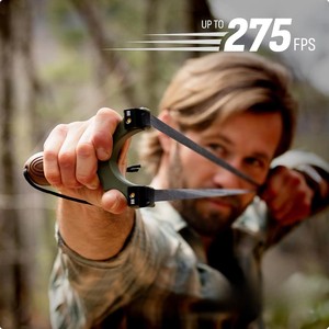 Fronde De Chasse Professionnelle Avec Viseur - Catapulte En Acier Inox Et 794256