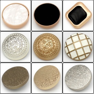 High Quality Customized Logo Metal Round Button Snap Style With Plating and Customized Colors for Coats at Competitive Price - Product Image 2