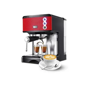 2021 वाणिज्यिक स्टेनलेस स्टील बॉयलर इतालवी Expresso कॉफी निर्माता काम कर दोहरी ऊर्जा स्वत: कॉफी मशीन व्यापार