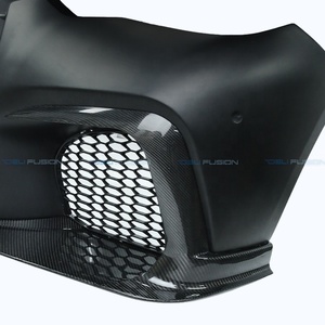 Parachoques delantero estilo Project Black <span class=keywords><strong>S</strong></span> para Infiniti Q60 Coupé 2017-2022, kit de carrocería parcial de fibra de carbono - Product Image 4