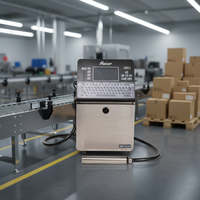 Impresora de inyección de tinta continua Fastjet Cij Flex 560 550 540 de alta velocidad para codificación de caracteres pequeños en huevos, 2400 DPI