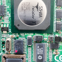 AXIOMTEK SBC84600 REV.A3 prend en charge le processeur EDEN/C3, un seul port réseau/4COM/2USB/AUDIO, carte mère embarquée 3,5 pouces