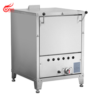 Four à pizza commercial au gaz, avec lit de cuisson en pierre réfractaire, en acier inoxydable, conception empilable pour la cuisson RGR24P19