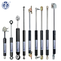 Vérins à gaz industriels personnalisés WGS, ressorts à fermeture douce, amortisseurs hydrauliques en acier inoxydable