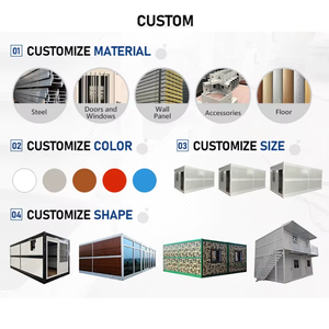 Precios Excepcionales, Casas Contenedor Prefabricadas Modulares de Ensamblaje Rápido para Oficinas - Product Image 5