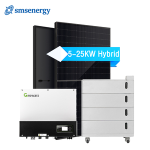 Солнечная батарея Smsenergy 5 кВт с Умной панелью управления энергопотреблением, с литиевой батареей и гибридным антивертером - Product Image 2