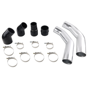 Kit de Tubo y Conector de Intercooler de Acero Inoxidable Compatible con Dodge Ram 6.7L Cummins Diesel 2013-2018, Reemplazo Directo ICP012-SL - Product Image 1