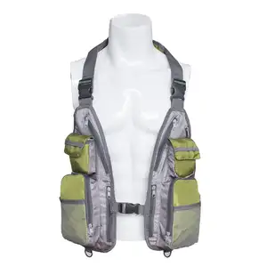 Fly Fishing Vest Combo Chest Pack With Mesh Design strap fishing vest for Fishing Camping Sailing