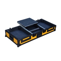 Grossiste d'usine, rack de transport DJ de haute qualité, flight case pour amplificateur, taille personnalisée OEM