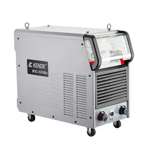 KENDE 380V De Alumínio Automático de Pulso Separadamente Do Alimentador De Arame MIG MAG TIG MMA Soldador NBC Poderosa Máquina De Solda MIG 500