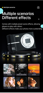 Bán Buôn Túi Máy Ảnh Màu Đen Màu Hồng Trẻ Em Mini Máy Ảnh Kỹ Thuật Số Cho Trẻ Em Hành Động Ngoài Trời Máy Ảnh - Product Image 6