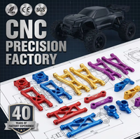 Accesorios para coches RC, piezas RC a escala 1/10, piezas verdes para coches RC 1/10, piezas axiales para coches RC 1/10, piezas de mejora de metal para coches RC de hobby 1/10 y camiones 1/10