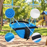 ROPECUBE Balançoire pour tout-petits et balançoire 2-en-1 pour bébé - Siège de balançoire à corde réglable pour enfants |    Balançoire de jardin durable pour bébés et tout-petits