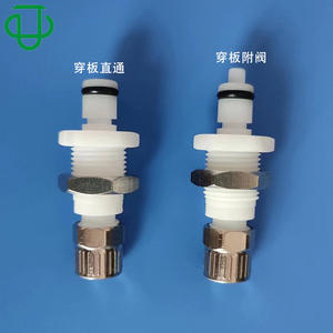 Raccord rapide en plastique POM de qualité série M, valve traversante, écrou de serrage pour tube, connecteur mâle, filetage externe excellent - Product Image 4