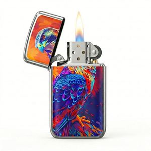 2026 Rechargeable Cigarette <b>Lighter</b> Falcon X Built in USB Electric Heating Coil <b>Windproof</b> Smoking Accessory - Product Image 1