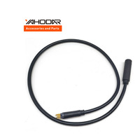 Câble d'extension de conversion de moteur de moyeu Yahodar KY-EB0162 60cm-9 broches étanche 29.4V 2A durable pour conversion de moteur de vélo électrique