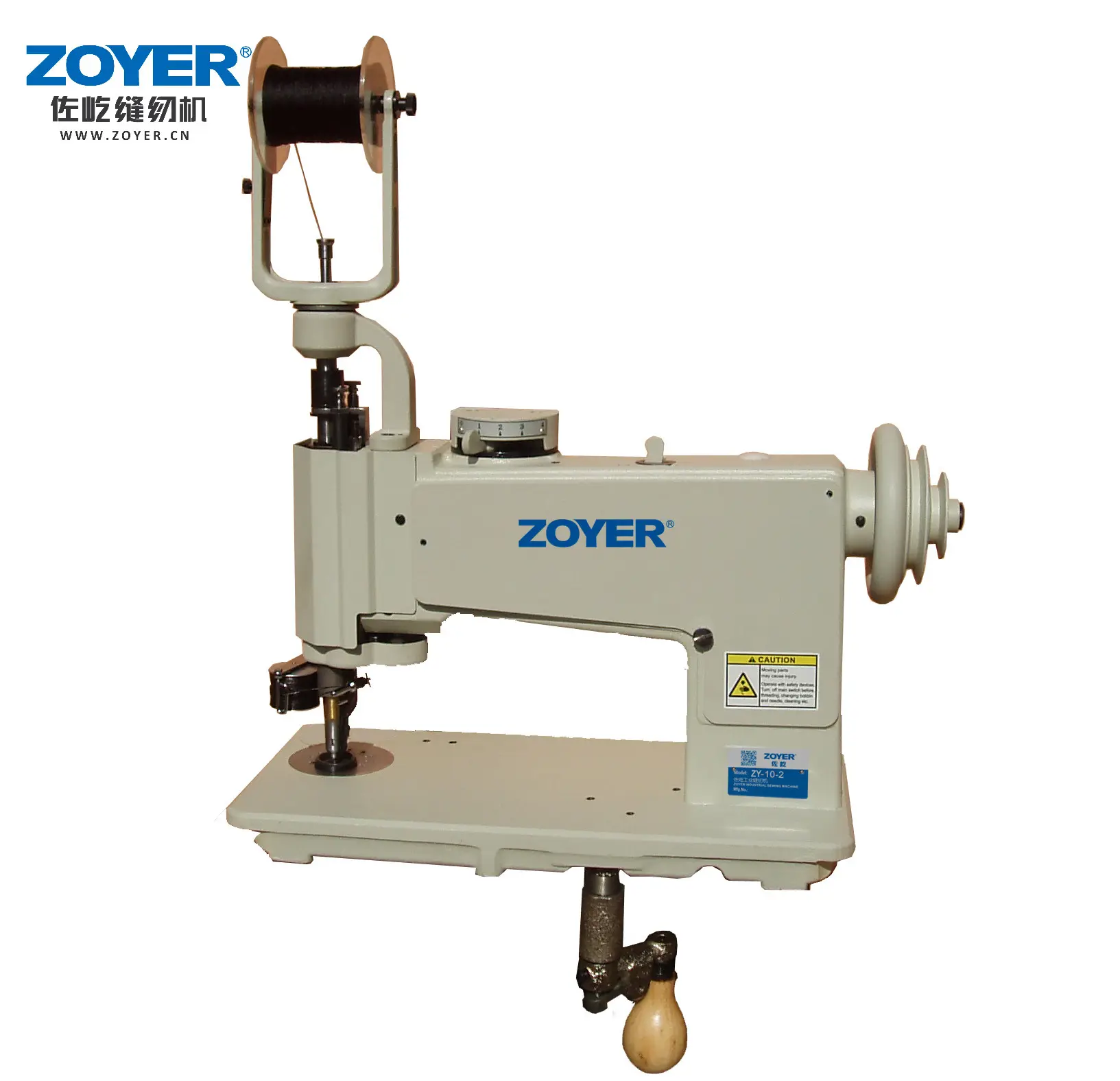 ZY150-1 Automatic Chain Stitch Embroidery Sewing Machine Hand Operation with Mechanical Features Clothing Manufacturing Plant