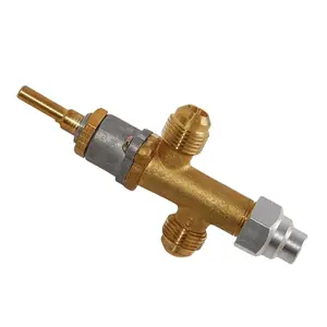 Cooker Heating Knob Control Heater Cylinder OEM Gas Cooker Valve Brass Gas Safety Valve