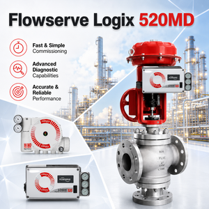 Logix 520MD Plus Digital HART 4-20mA Controller Oil Gas Chemical Power - Product Image 1