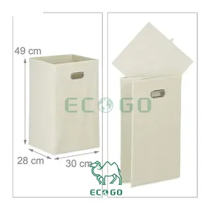 ตะกร้าไม้ไผ่พับเก็บได้ความจุขนาดใหญ่พับเก็บได้ - Product Image 4