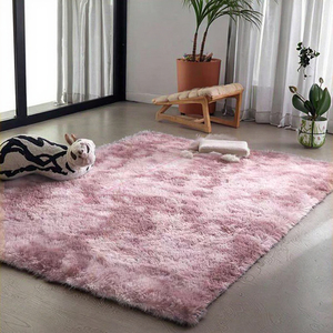 ZT قابل للغسل ربطة عنق كبيرة صبغ PV رقيق السجاد الفرو الاصطناعي منطقة الديكور السجاد حصيرة أرضية لغرفة المعيشة - Product Image 4