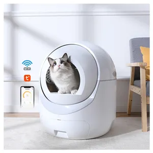 Smart Automatic Cat Litter Box Self-Cleaning Grooming Products for Pet Care   Convenience