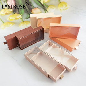 Logo Riêng Rỗng Giấy Lông Mi Trường Hợp Bao Bì, Bán Buôn Hot Bán Nhãn Hiệu Riêng Đầy Đủ Dải Chồn Lông Mi Hộp - Product Image 5