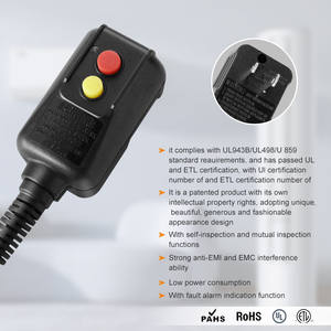 مقابس كهربائية أمريكية قياسية من نوع Alci للحماية من التسرب الكهربائي لمجفف الشعر - Product Image 5