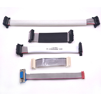 Fabricación profesional 100 PCS 300V IDC Cable Ribbon Cable plano 10/20/30 Pin Arnés de cableado Paso 1,27/2,0/2,54 Mm 100%