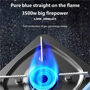 Réchaud à <span class=keywords><strong>gaz</strong></span> portable de camping en plein air, haute puissance, résistant au vent, cuisinière de terrain, 1,54 kg, léger - Product Image 2