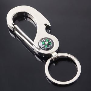 Portable Bag Pendant Opener, Custom Logo Bottle Opener Creative Household Kitchen Metal Compass Keychain Beer Opener/ - Product Image 3