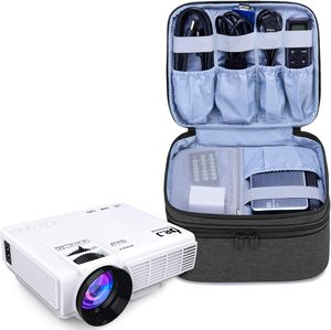 Borsa Personalizzata per Proiettore <span class=keywords><strong>DR</strong></span>.J Mini e Accessori, Borsa Organizer a Doppio Strato per Proiettore (Solo Borsa) - Product Image 1