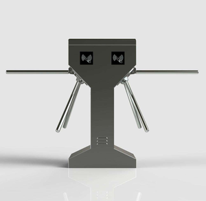 जिम कार्यालय मनोरंजन पार्क सुरक्षा पहुंच के लिए RFid कार्ड रीडर के साथ 304 स्टेनलेस स्टील ट्रिपोड टर्नस्टिल - Product Image 5