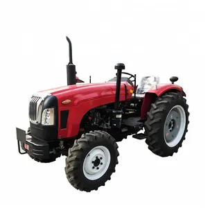 Equipamento agrícola Trator pequeno 60HP Tactor LT604 com pneus para terrenos acidentados