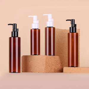 120 ml Großhandel Leeres Kunststoff-<span class=keywords><strong>PET</strong></span>-Make-up Öl flasche mit Press pumpe für die Körperpflege entfernen Kosmetische Lotion Verpackung enthalten - Product Image 6