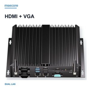 Промышленный ПК с двумя LAN-портами, Intel <span class=keywords><strong>Core</strong></span> I7-8250U, WiFi 6, BT 5.1, <span class=keywords><strong>VGA</strong></span> и двумя слотами DDR4 RAM до 32 ГБ - Product Image 1