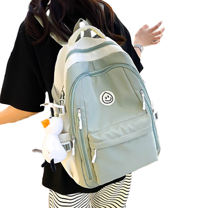 Zaino alla moda Oxford di grande capacità scolastica; Borsa <span class=keywords><strong>per</strong></span> Laptop <span class=keywords><strong>per</strong></span> studenti delle scuole medie; Borsa a doppia spalla Unisex - Product Image 1