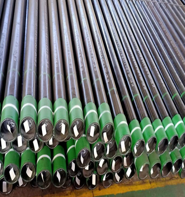 Sour Service Oil Casing Pipe API 5CT, L80 C90 T95 H2S Resistant Seamless Casing, With Coupling, Oil Gas Well