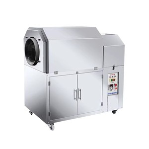 Comercial multifuncional utilizado <span class=keywords><strong>en</strong></span> restaurante y catering eléctrico Gas almendra sésamo maní comida tuerca máquina tostadora - Product Image 5