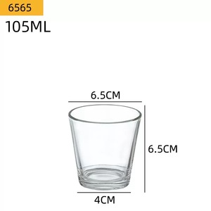 Verres à vin et à whisky orientaux de <span class=keywords><strong>105</strong></span> ml, 185 ml et 320 ml avec fond épais pour boire, lavables au lave-vaisselle - Product Image 4
