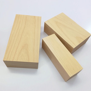 Yuka Pine <b>Wood</b> <b>Blocks</b> 4 Sizes For DIY Craft Model Making Architecture Miniatures - Product Image 3