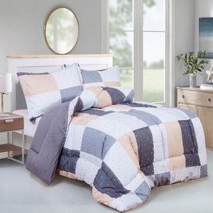 Queen Size Cozy Soft All-Season Comforter Set Lightweight <strong>1</strong> <strong>Duvet</strong> 2 Matching Shams <strong>3</strong> Piece Breathable Bedding for Winter - Product Image 4