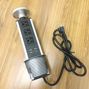 Zeshan chúng tôi/UK/EU ban đầu nhà máy Ẩn Bàn kéo ra <span class=keywords><strong>Pop</strong></span> Up Bàn hội nghị Ổ cắm thông minh Ổ cắm điện bàn - Product Image 5