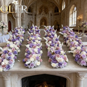 Décor floral personnalisé OLER pour allée aquatique, centres de table floraux sur mesure pour <span class=keywords><strong>piscine</strong></span> - Product Image 1