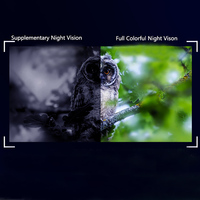 Kapalı ekran kaydı 4x Zoom tam renkli gece görüş @ 0.02lumx 4MP 1/1.8 "3.6 inç HD LCDBinoculars